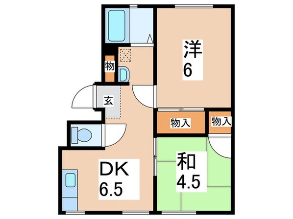 アイビーⅠの物件間取画像